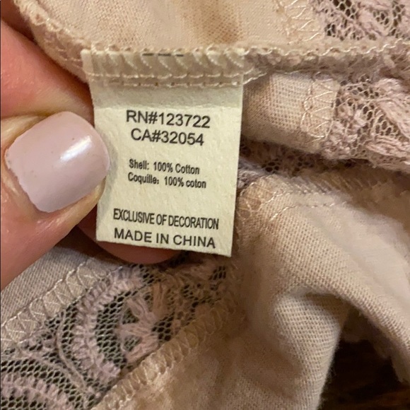 Anthropologie One September soft lacy top size medium - Picture 10 of 11